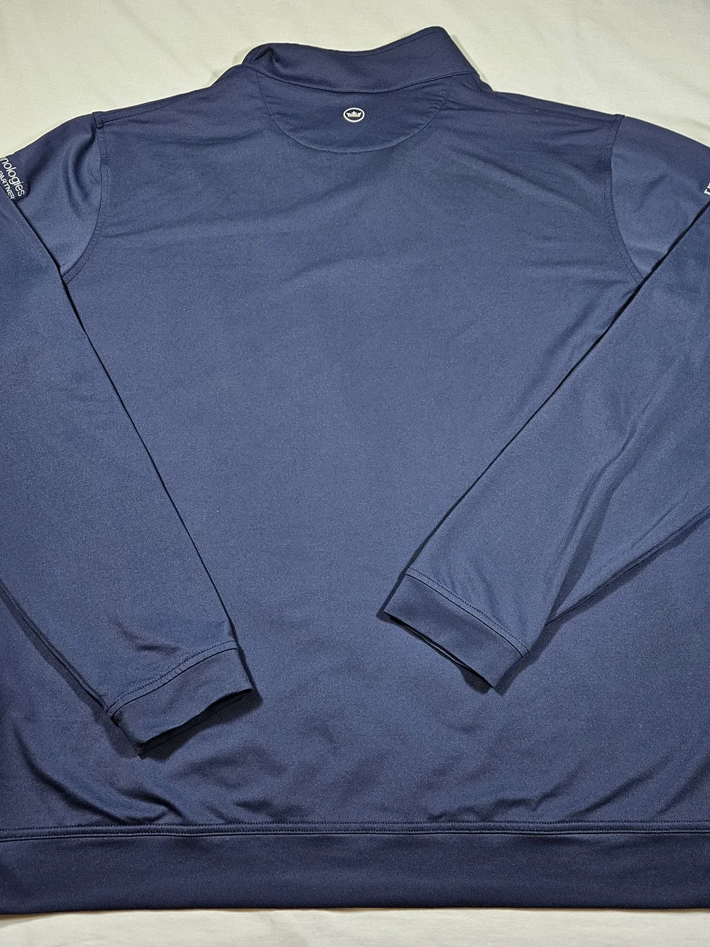 Peter Millar Men's Golf Pullover Quarter Zip XXL Navy Blue Dell Technologies